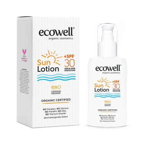 Ecowell Güneş Losyonu SPF 30 150 ml - Ecowell