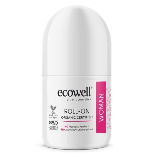 Ecowell Organik Roll On Deodorant (Kadın) 75 ml (Promosyon Ürünü) - 1