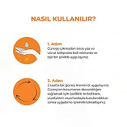 Ecowera Çocuklara Özel Mineral Güneş Kremi Spf50+ 100ml - 4