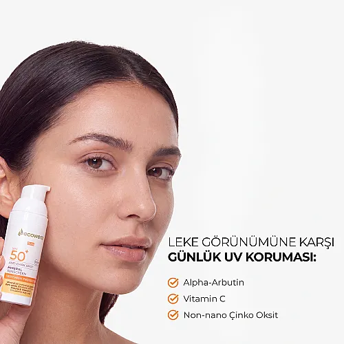 Ecowera Leke Karşıtı Mineral Güneş Kremi Spf50+ 50 ml - 3