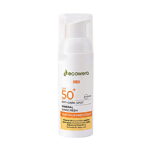 Ecowera Leke Karşıtı Mineral Güneş Kremi Spf50+ 50 ml - Ecowera