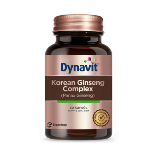 Eczacıbaşı Dynavit Korean Ginseng Complex Takviye Edici Gıda 30 Kapsül - Dynavit