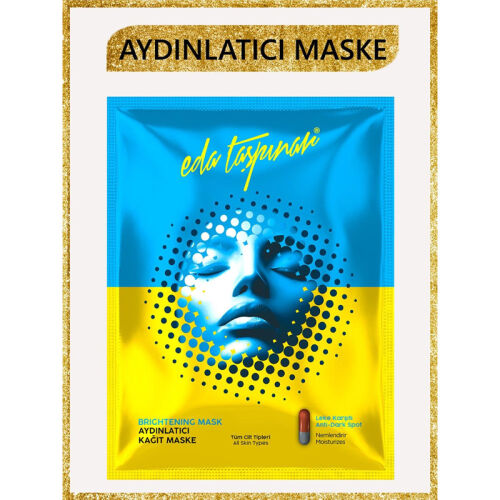 Eda Taşpınar Aydınlatıcı Kağıt Maske 25 gr - Eda Taşpınar (1)