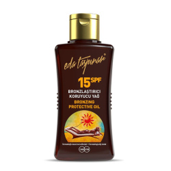 Eda Taşpınar Bronzing Protective Oil Spf 15 50 ml Seyahat Boy - 1