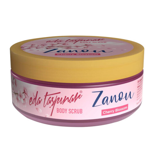 Eda Taşpınar Zanou Cherry Blossom Body Scrub - Vücut Peelingi 200 ml - Eda Taşpınar