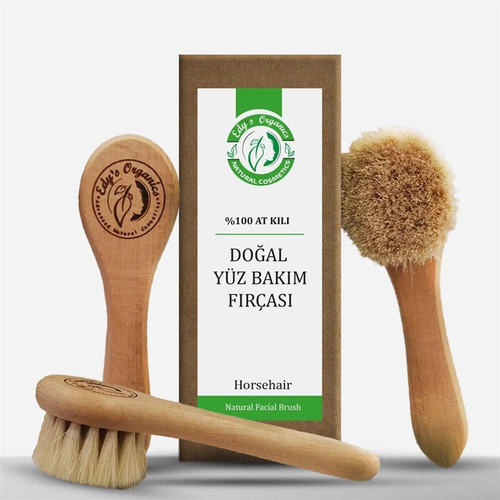 Edy&prime;s Doğal At Kılı Yüz Fırçası - Edys Organics