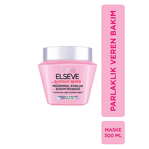 Elseve Glycolic Gloss Saç Bakım Maskesi 300 ml - Elseve (1)