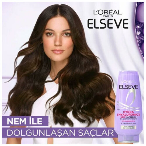 Elseve Hydra Hyaluronic Nem Saç Kremi 250 ml - Elseve (1)