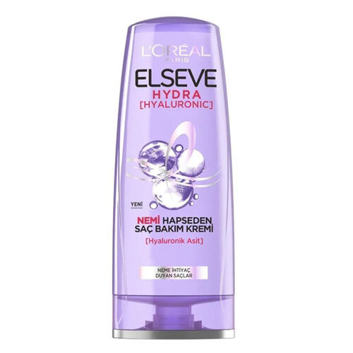 Elseve Hydra Hyaluronic Nemi Hapseden Saç Kremi 390 ml - 1