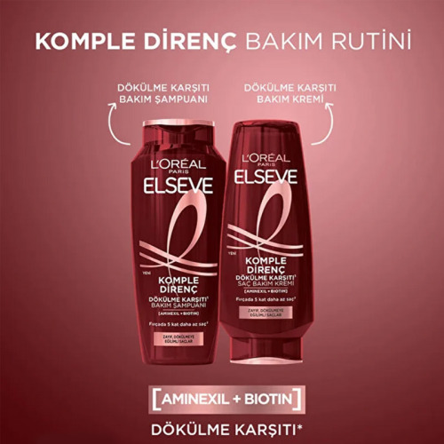 Elseve Komple Direnç Dökülme Karşıtı Bakım Kremi 250 ml - 4
