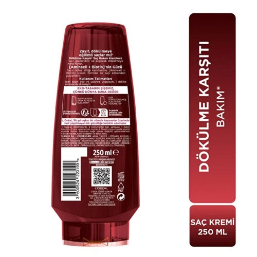 Elseve Komple Direnç Dökülme Karşıtı Bakım Kremi 250 ml - Elseve (1)