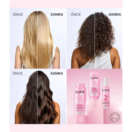 Elseve Şampuan Glycolic Gloss Parlaklık Veren Bakım Şampuanı 300 ml - Elseve (1)