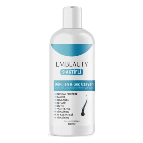 Embeauty Saç Dökülmesine Karşı Besleyici Şampuan 400 ml - Embeauty