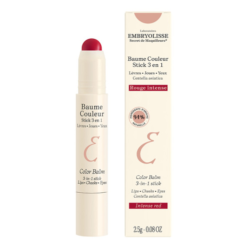 Embryolisse Color Balm 3'ü 1 Arada Stick Dudak Balsamı - Intense Red 2.5 gr - Embryolisse