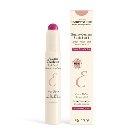 Embryolisse Color Balm 3'ü 1 Arada Stick Dudak Balsamı - Pink Raspberry 2.5 gr - Embryolisse