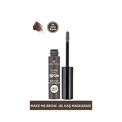 Essence Make Me Brow Kaş Maskarası 04 Ashy Brows 3.8 ml - Essence (1)