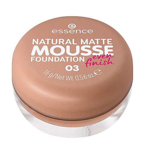 Essence Natural Matte Mousse Foundation 03 - 16 gr - 1