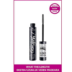 Essence What The Length Black Mascara 10 ml - 2