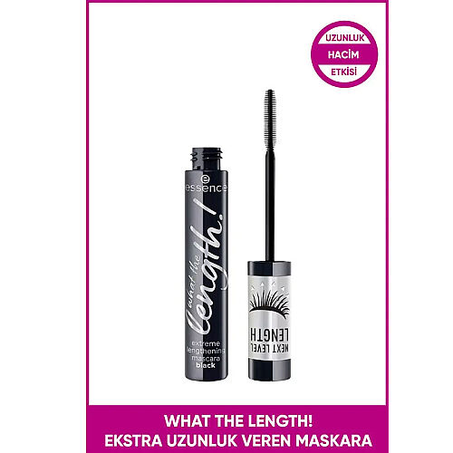 Essence What The Length Black Mascara 10 ml - Essence (1)