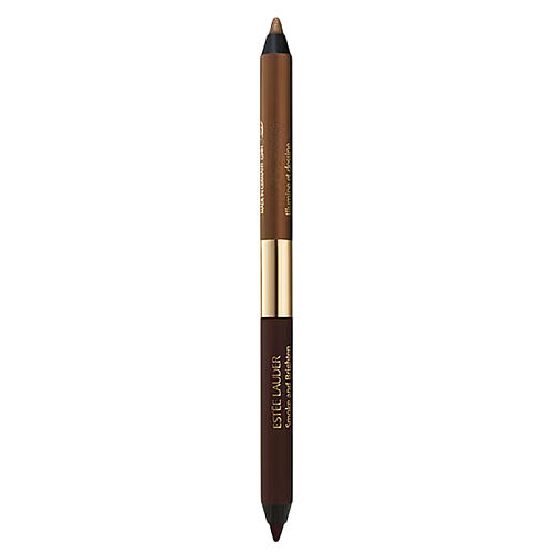 Estee Lauder Kajal Eyeliner Duo Çift Taraflı Göz Kalemi 03 Dark Chocolate-Rich Bronze - Estee Lauder