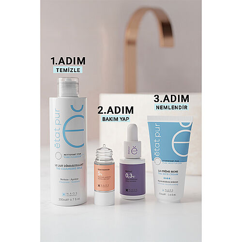 Etat Pur Pure Cleanser Besleyici Nazik Yüz Temizleme Sütü 200 ml Kuru ve Hassas Cilt - 6