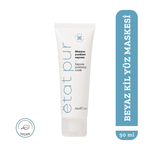 Etat Pur Pure Cleanser Sebum Dengeleyici Arındırıcı Beyaz Kil Maskesi 50 ml Karma Cilt - 2