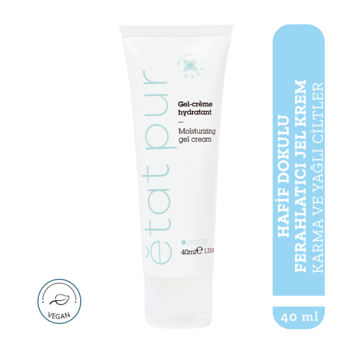Etat Pur Pure Moisturizers Karma ve Yağlı Ciltler İçin Ferahlatıcı Etkili Jel Krem 40 ml - 2