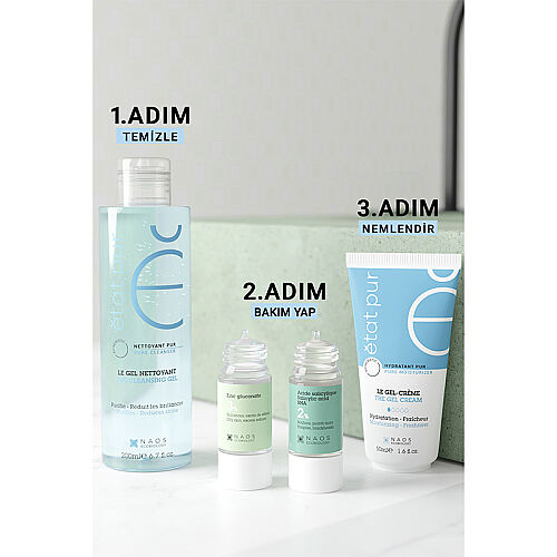 Etat Pur Pure Moisturizers Yağlı Ciltler İçin Matlaştırıcı Etkili Jel Bakım Kremi 50 ml - 7