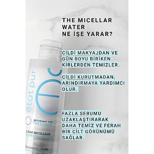 Etat Pur Purifying Cleansing Micellar Water 200 ml - 4