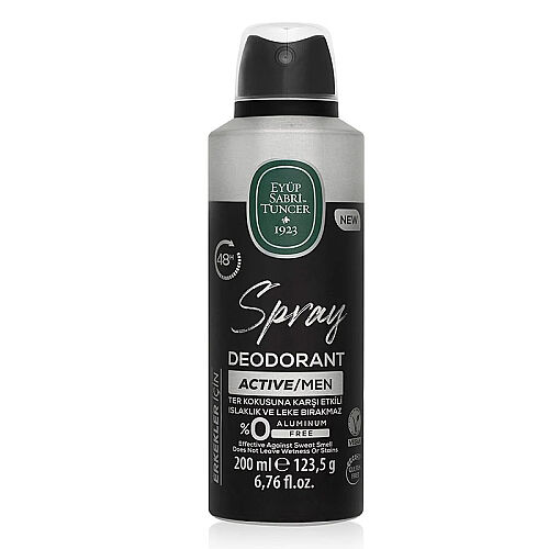 Eyüp Sabri Tuncer Active Men Spray Deodorant 200 ml - Eyüp Sabri Tuncer