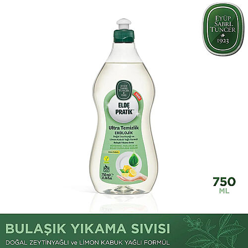 Eyüp Sabri Tuncer Elde Pratik Bulaşık Yıkama Sıvısı 750 ml - Eyüp Sabri Tuncer (1)
