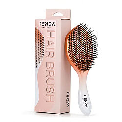 Fenda Dört Tarama Uçlu Profesyonel Saç Fırçası - 004OR - 1