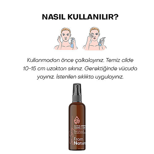 From Natura Aloe ve Arnica SOS Sprey 50 ml - 4