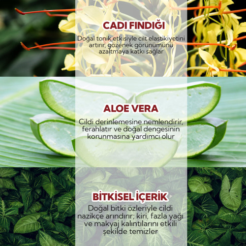 From Natura Cadı Fındığı Aloe Vera Temizleme Jeli 200 ml (Promosyon Ürünü) - 4