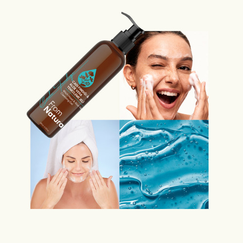 From Natura Cadı Fındığı Aloe Vera Temizleme Jeli 200 ml (Promosyon Ürünü) - 6