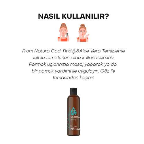 From Natura Cadı Fındığı Aloe Vera Tonik 200 ml - 5