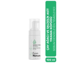 From Natura Çay Ağacı ve Salisilik Asit Yıkama Köpüğü 100 ml - 2