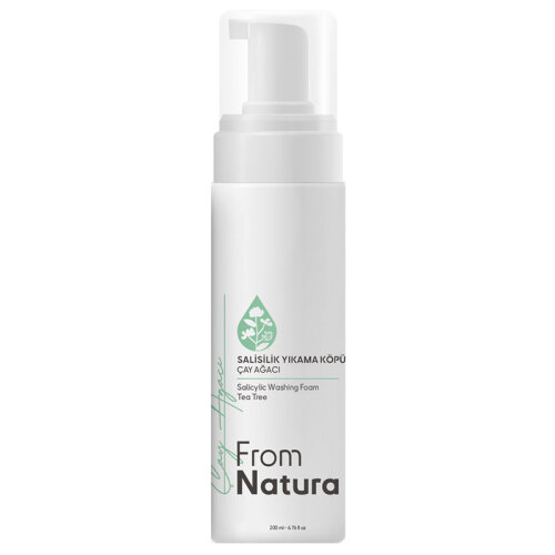 From Natura Çay Ağacı ve Salisilik Asit Yıkama Köpüğü 200 ml - 1