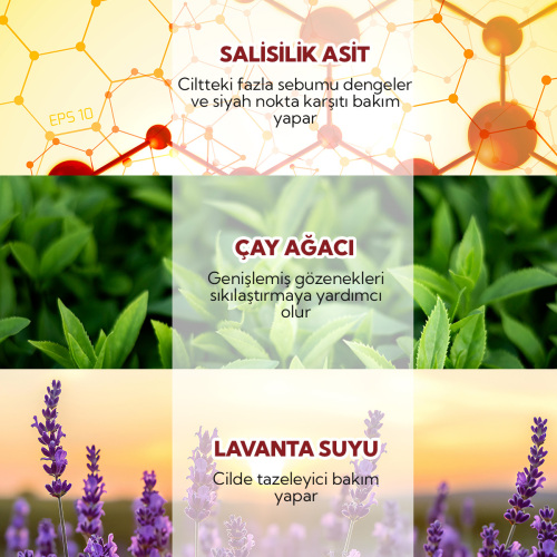 From Natura Çay Ağacı ve Salisilik Asit Yıkama Köpüğü 200 ml - 4