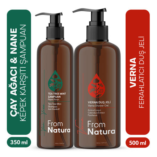 From Natura Doğal Kepek Karşıtı Banyo Bakım SETİ - From Natura