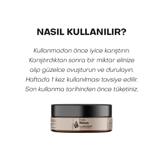 From Natura El ve Ayak Peelingi 150 gr - 6