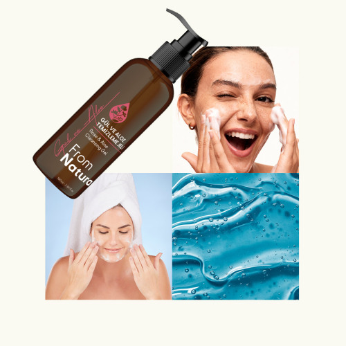 From Natura Gül Aloe Temizleme Jeli 100 ml - 6