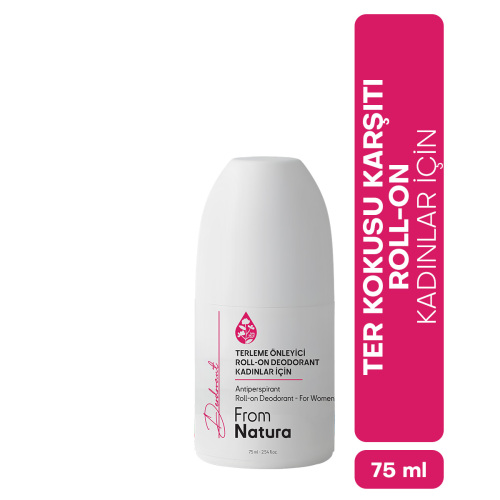 From Natura Kadınlar İçin Terleme Önleyici Roll-on Deodorant 75 ml - From Natura (1)