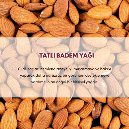 From Natura Organik Soğuk Sıkım Tatlı Badem Yağı 30 ml - 4