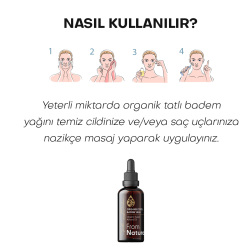 From Natura Organik Soğuk Sıkım Tatlı Badem Yağı 30 ml - 5