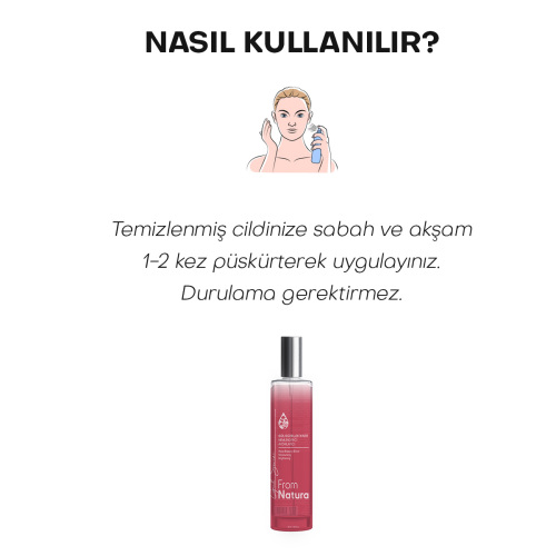 From Natura Rose Beauty Elixir Gül Güzellik İksiri 50 ml - 5