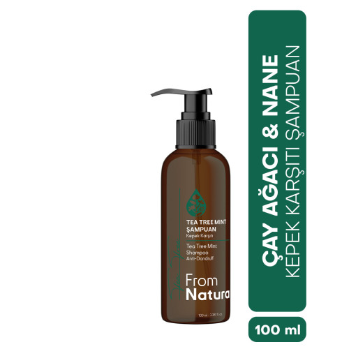From Natura Tea Tree Mint Kepek Karşıtı Şampuan 100 ml - From Natura (1)