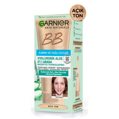 Garnier BB Krem Karma ve Yağlı Cilt 40ml - Diğer