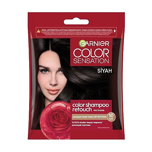 Garnier Color Sensation Color Shampoo Retouch Saç Boyası 2.0 - Garnier