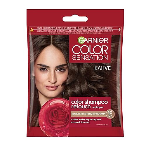 Garnier Color Sensation Color Shampoo Retouch Saç Boyası 4.0 - Garnier